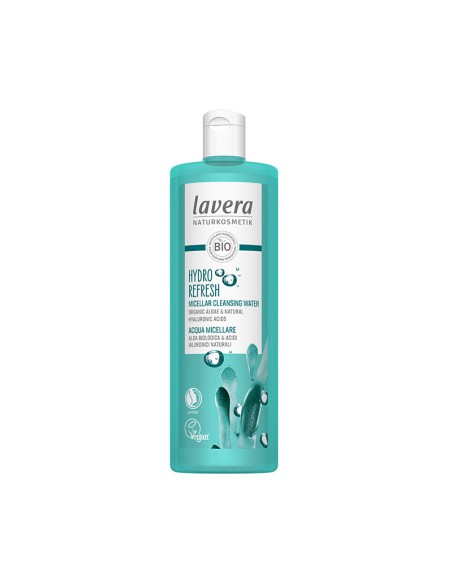 Agua micelar Hydro Refresh alga Bio y ácido hialurónico de lavera