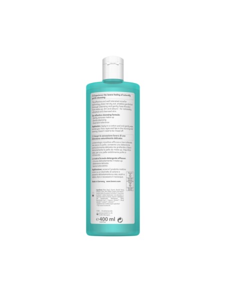 Etiqueta de los ingredientes del Agua micelar hydro refresh alga Bio