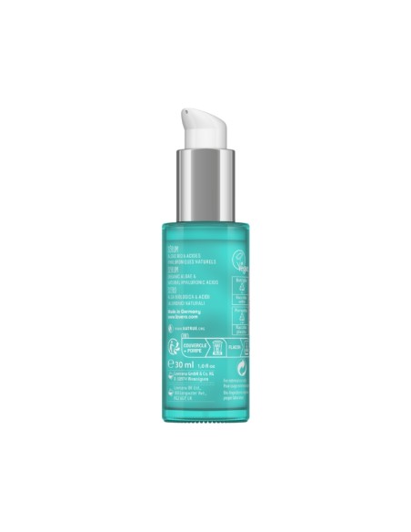 Dorso Sérum hydro refresh algas y ácido hialurónico lavera