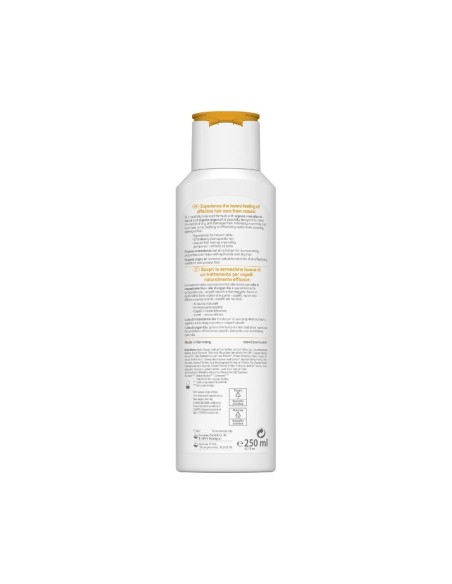 Champú natural Reparación experta lavera, etiqueta de los ingredientes