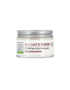 Crema facial nutritiva rica leche de burra SO’BiO étic con manteca de karité Bio. 2