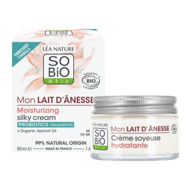 Crema facial hidratant sedosa llet de...
