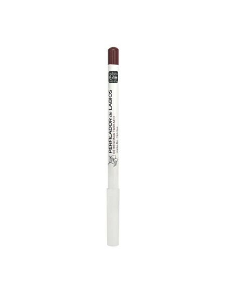Perfilador de labios 02 Begonia Tarraco NaturaBIO Cosmetics tono burdeos cálido.