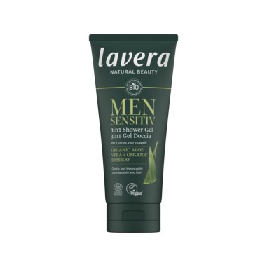 Gel de dutxa 3en1 men sensitiv lavera