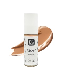 Maquillaje fluido 02 beige Tarifa NaturaBIO Cosmetics