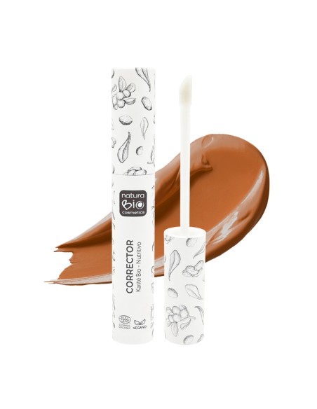 Corrector líquido 02 beige Oyambre NaturaBIO Cosmetics