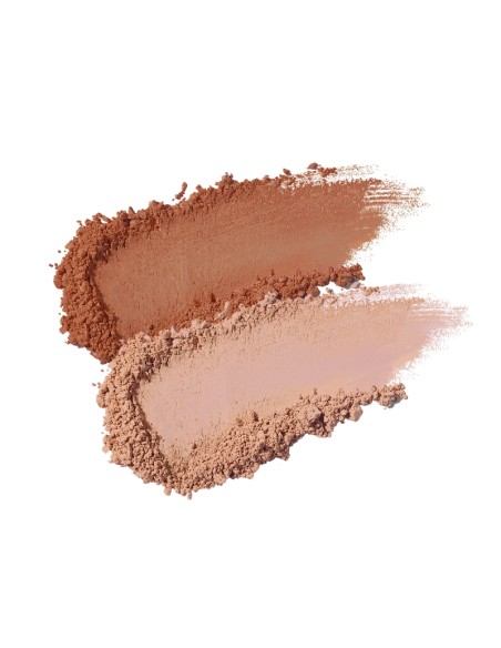 Colores del Colorete dúo 02 Costa Dorada NaturaBIO Cosmetics