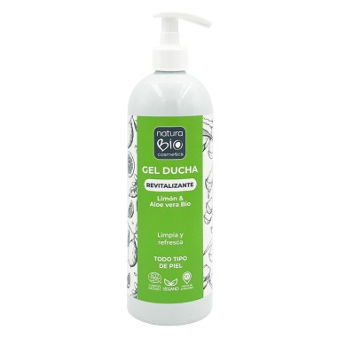 Gel de ducha revitalizante aloe vera BIO NaturaBIO Cosmetics