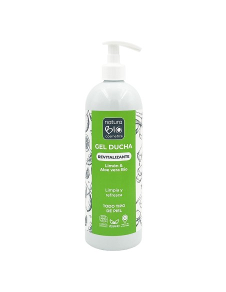 Gel de ducha revitalizante aloe vera BIO NaturaBIO Cosmetics
