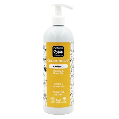 Gel de ducha natural Exótico de NaturaBIO Cosmetics