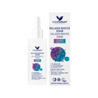 Sérum facial reafirmante booster colágeno ácido hialurónico Cosnature