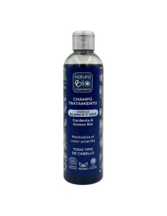 Champú natural cabello Blanco y Gris NaturaBIO Cosmetics
