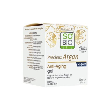Gel de nit antiedat argan BIO SO’BiO