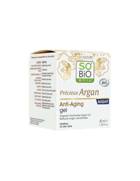 Gel de noche antiedad argan BIO SO’BiO