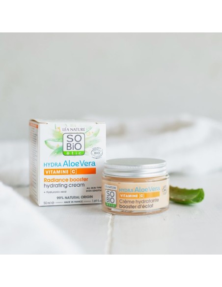 Crema radiant potenciadora d’hidratació SO’BiO