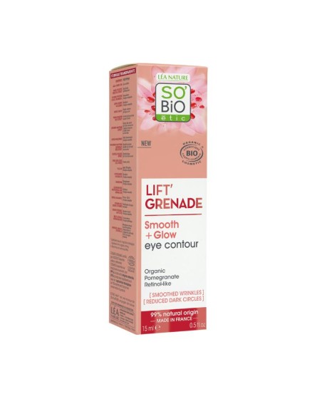 Contorno ojos alisador lift’grenade retinol-like SO’BiO