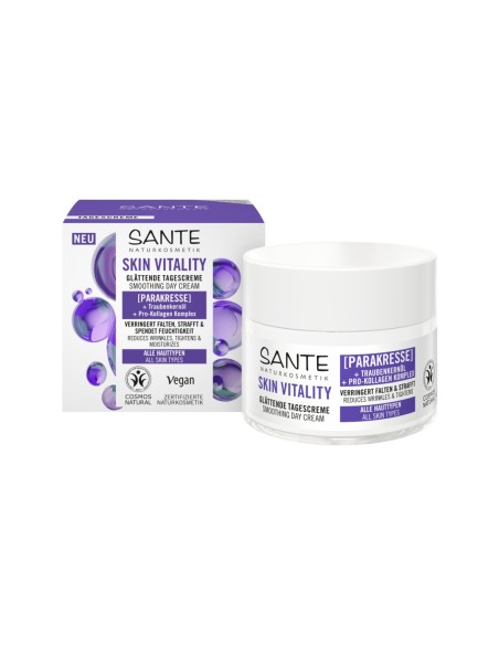 Crema día alisadora Skin vitality Sante