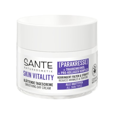 Crema dia allisadora Skin vitality Sante