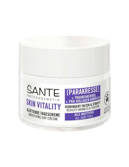 Crema día alisadora Skin vitality Sante