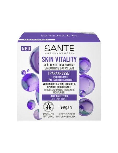 Crema dia allisadora Skin vitality Sante