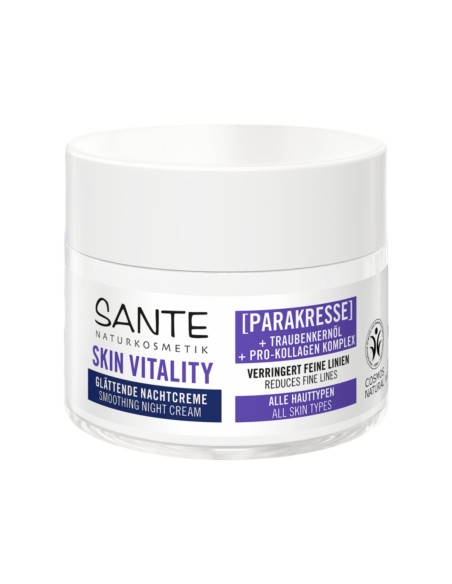 Crema nit allisadora Skin vitality Sante