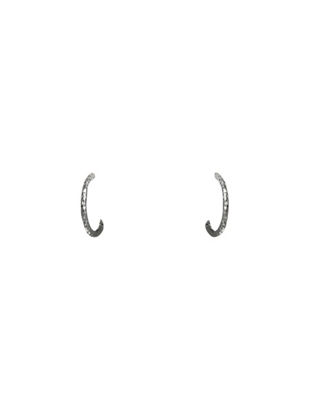 Pendientes aros plata Bioetic Bijoux