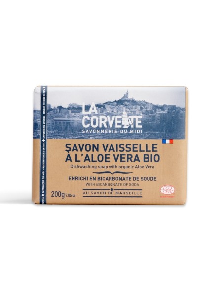 Lavaplatos en pastilla bicarbonato y aloe vera La Corvette