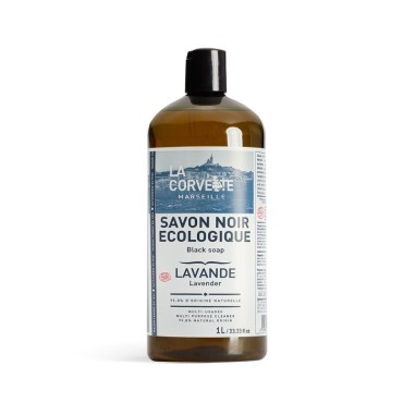 Sabó líquid negre lavanda La Corvette