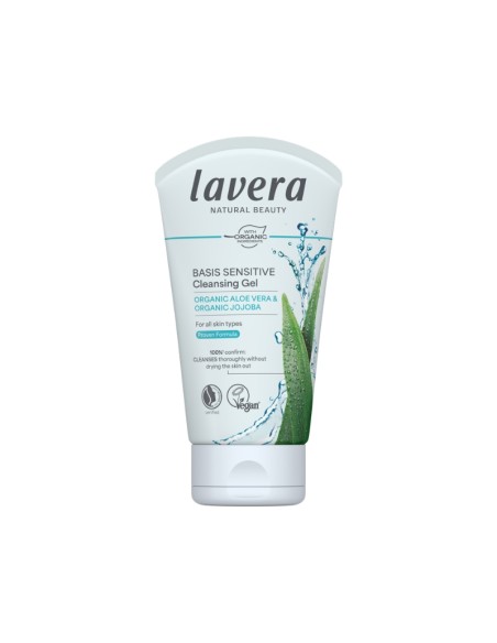 Gel netejador basis sensitiv aloe i jojoba lavera