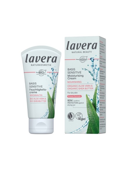 Crema de dia nutritiva basis sensitiv pell seca lavera