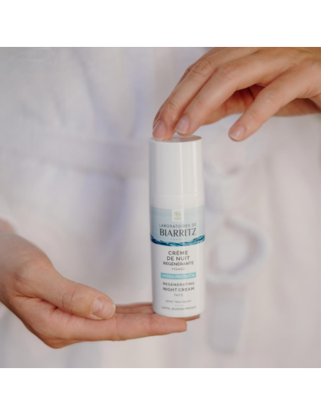 Crema noche regeneradora Hydra Protect+ Laboratoires de Biarritz