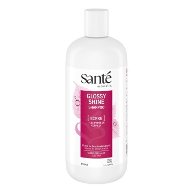 Champú natural brillo radiante Abedul 500ml Sante