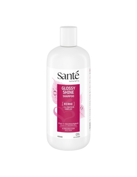 Champú natural brillo radiante Abedul 500ml Sante