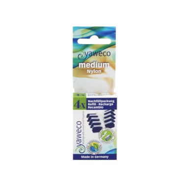Cepillo de dientes cabezales de recambio medio Yaweco