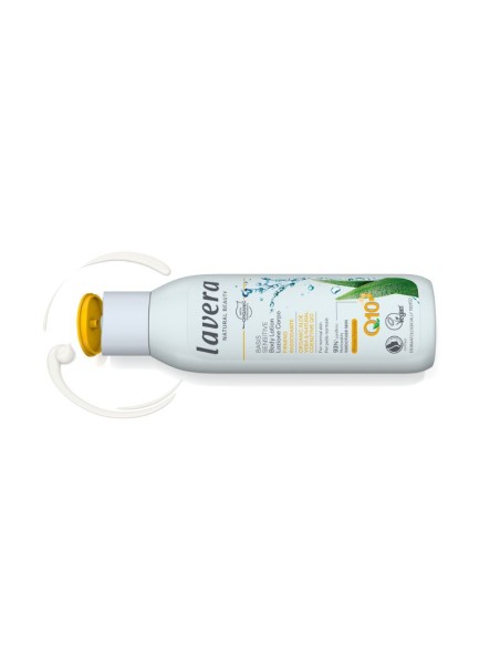 Loció corporal reafirmant Q10 Basis Sensitiv lavera