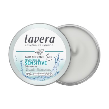 Desodorante natural crema 48h Basis...