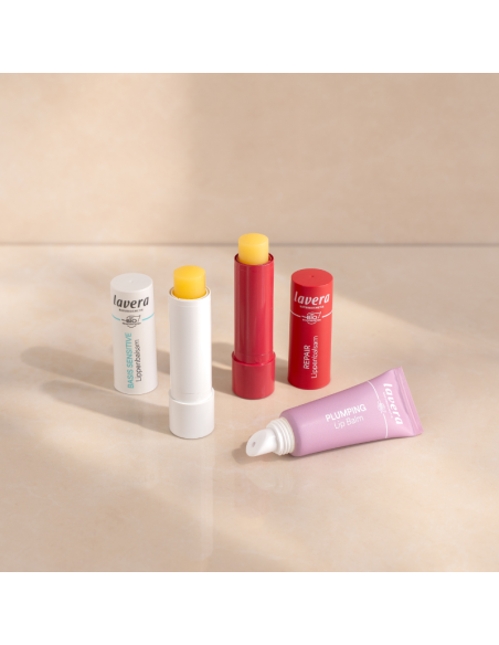 Bàlsam labial Reparador oli d'argan & granada BIO lavera