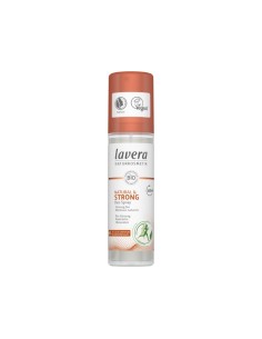 Desodorante Spray 48h+ Strong & Natural lavera, acción efectiva incluso durante actividades físicas.