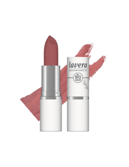 Pintalabios mate velvet 01 berry nude lavera