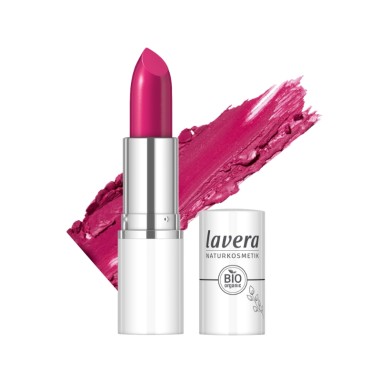 Pintalabios cream glow 08 pink universe lavera