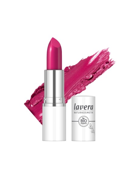 Pintalabios cream glow 08 pink universe lavera