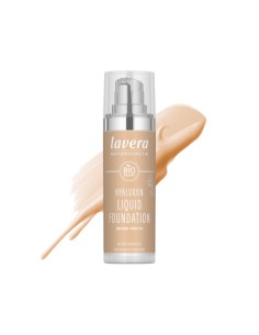 Maquillaje fluido hyaluron 01 natural ivory lavera