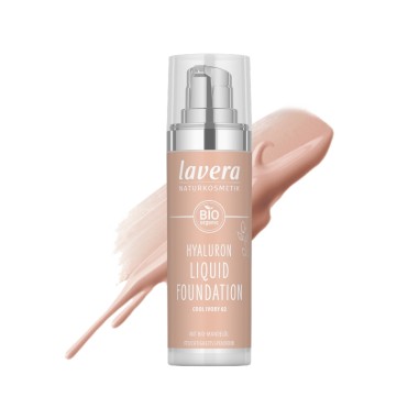 Maquillaje fluido hyaluron 02 cool ivory lavera