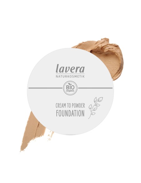 Maquillatge natural en crema-pols 02 Tanned lavera