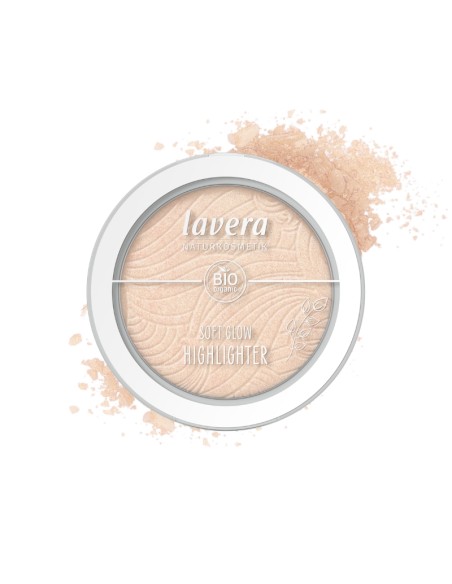 Il·luminador en pols compacte 01 champagne shimmer lavera