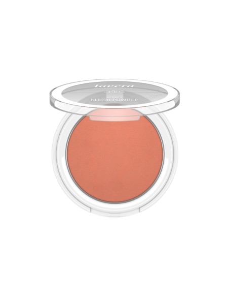 Colorete natural en polvo Velvet 01 Rosy peach lavera