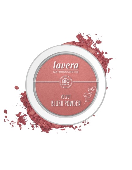 Coloret natural en pols Velvet 02 Pink orchid lavera