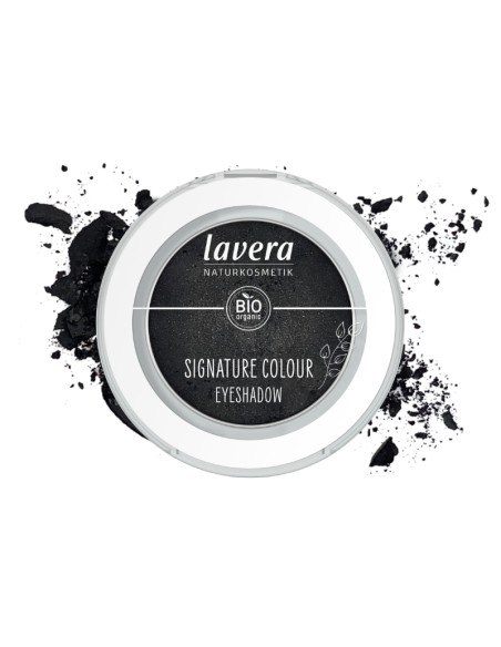 Ombra d'ulls natural Signature color 03 Black obsidian lavera