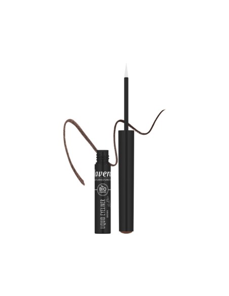 Eyeliner perfilador ojos liquido 02 brown lavera