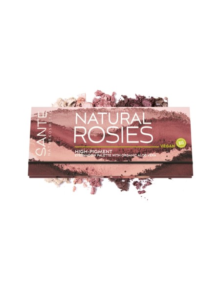 Sombra ojos paleta 6 colores rosy shades Sante